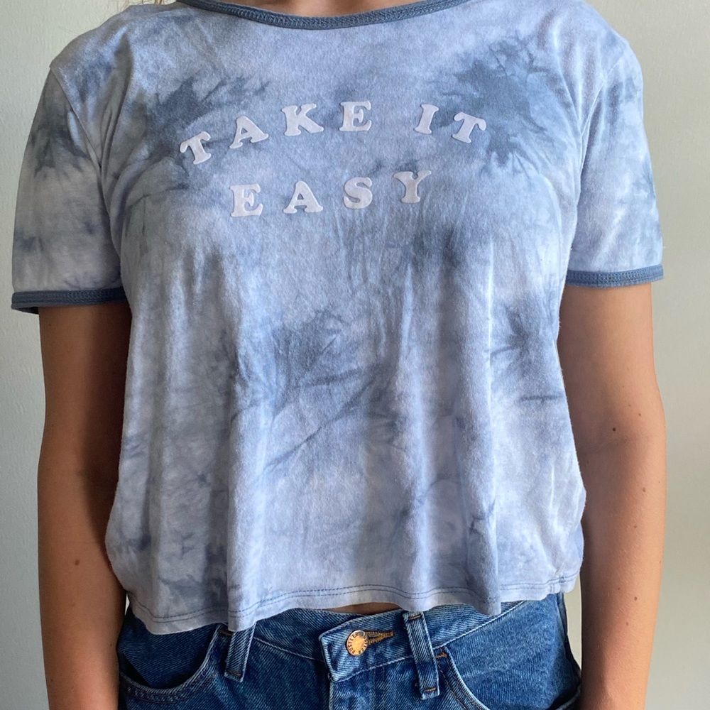 Tie-Dye blue shirt